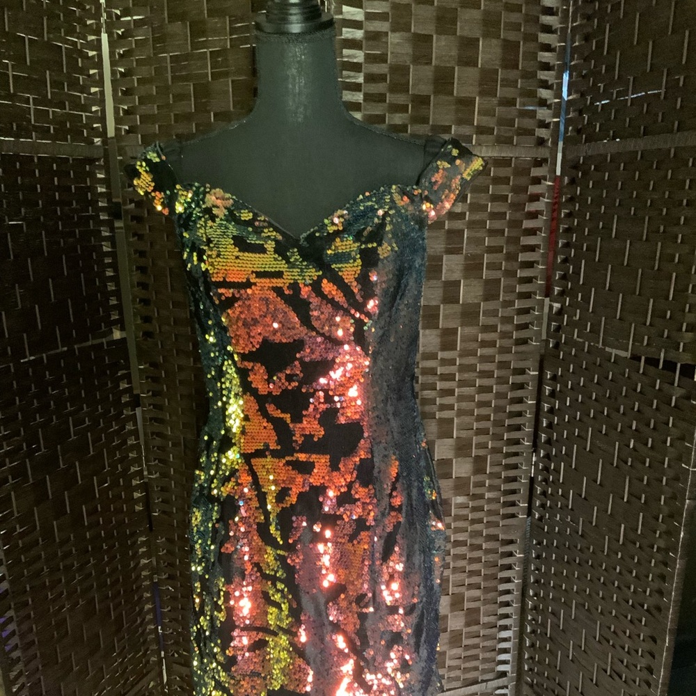 Sequined Party Dress